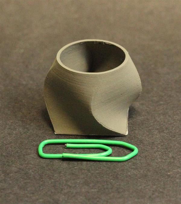 由316L不銹鋼組件制成的3D打印容器 由316L不銹鋼組件制成的3D打印容器