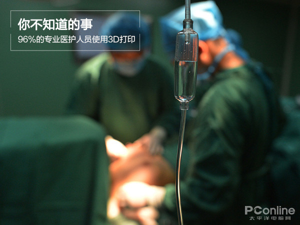你不知道的事：96%的專業醫護人員使用3D打印