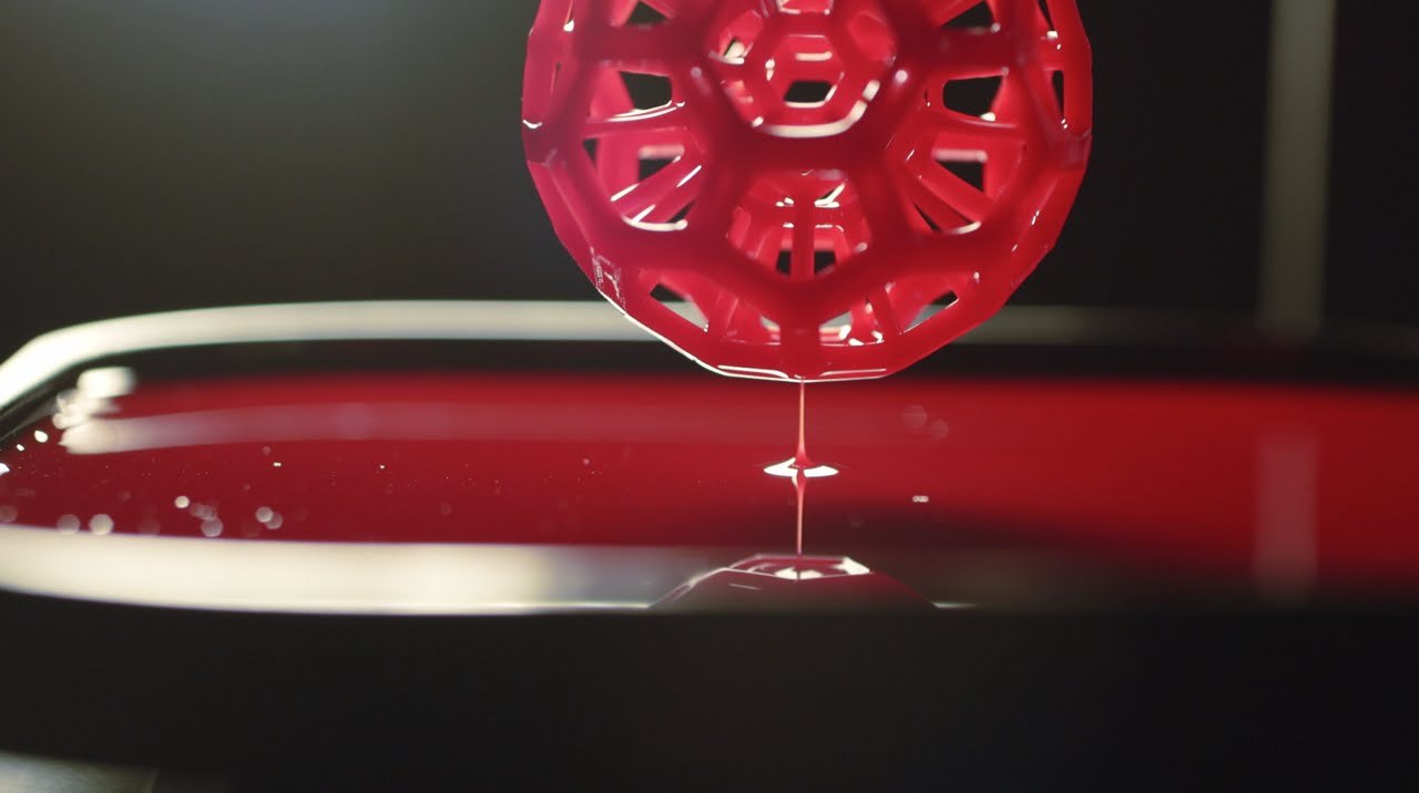 通過Carbon的DLS流程創建的3D打印對象 通過Carbon的DLS流程創建的3D打印對象
