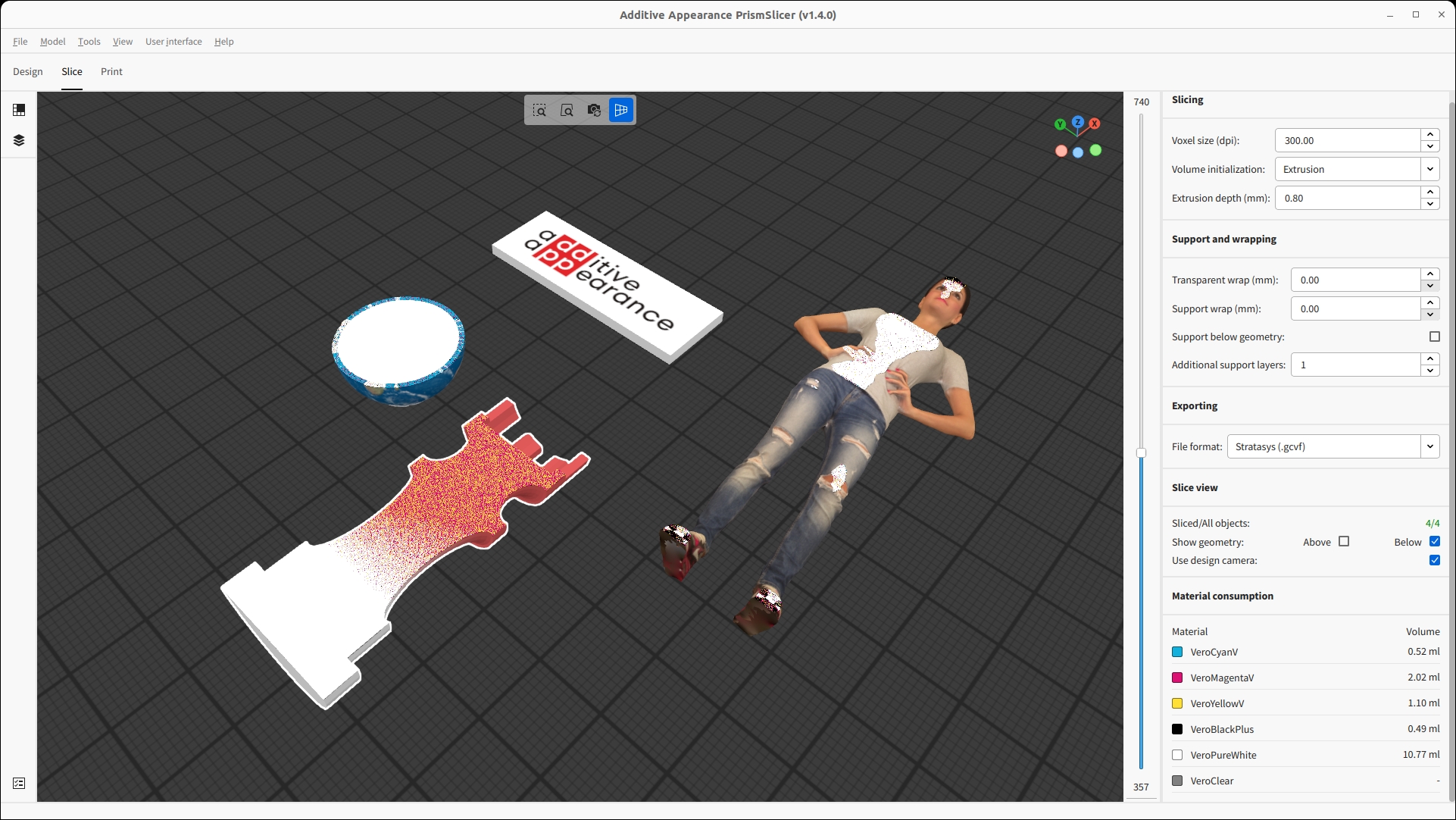 dditive AppearanceƳ3DӡܛPrismSlicerṩЧcЧ